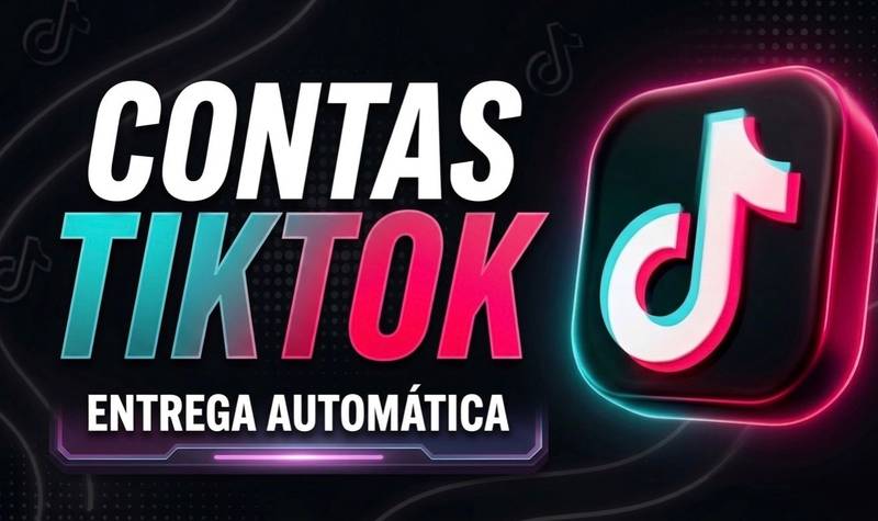 CONTAS TIKTOK (Antigas e Novas, Prontas para Live Studio & Promover)